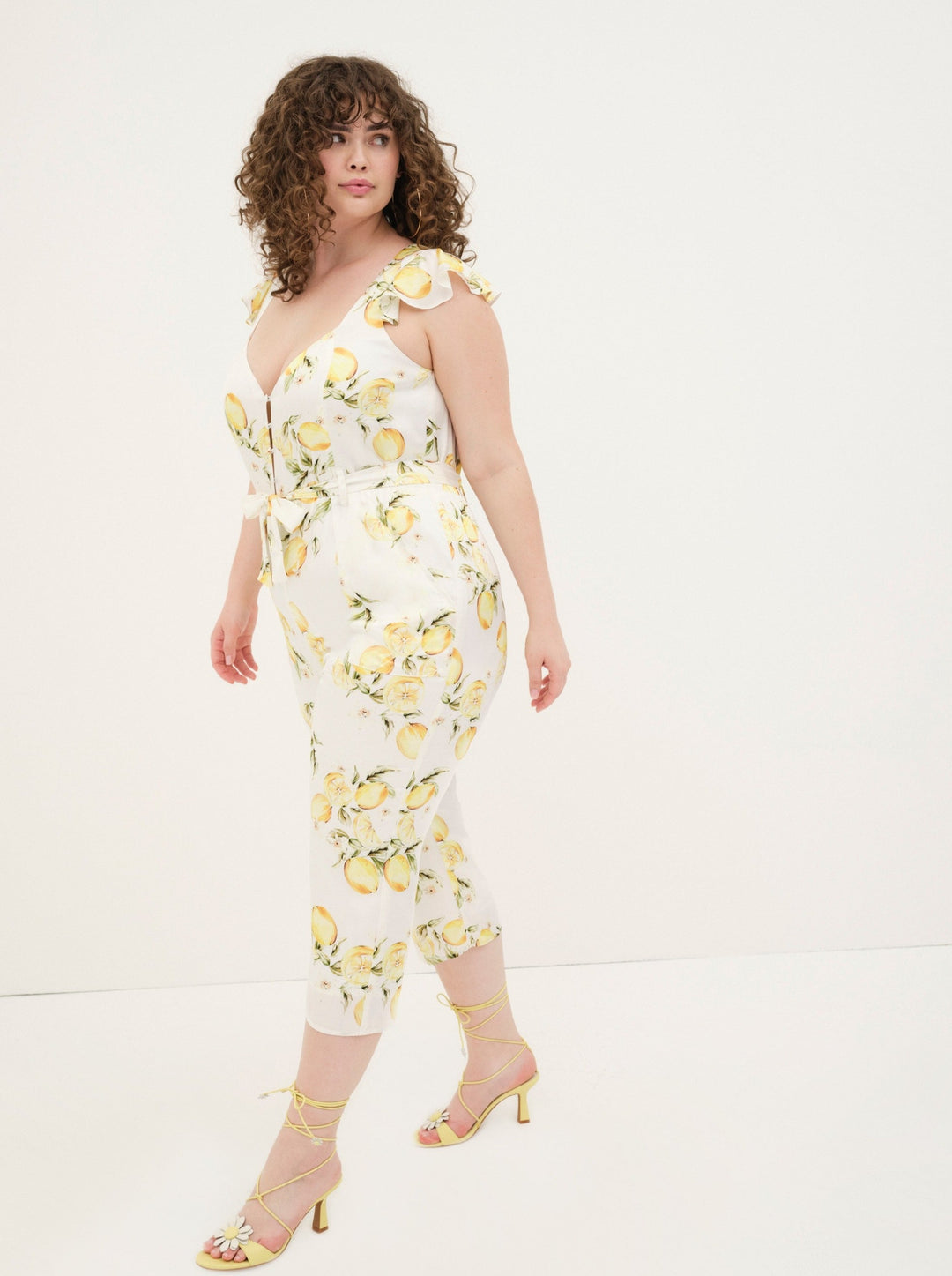 For Love and Lemons - Limonada Jumpsuit - Yellow