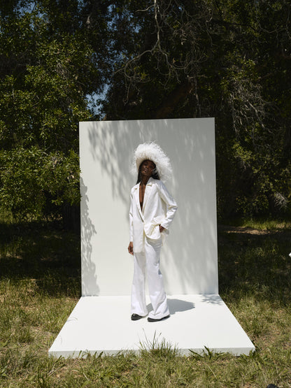 For Love and Lemons - Ruth Wide-Leg Pant - White