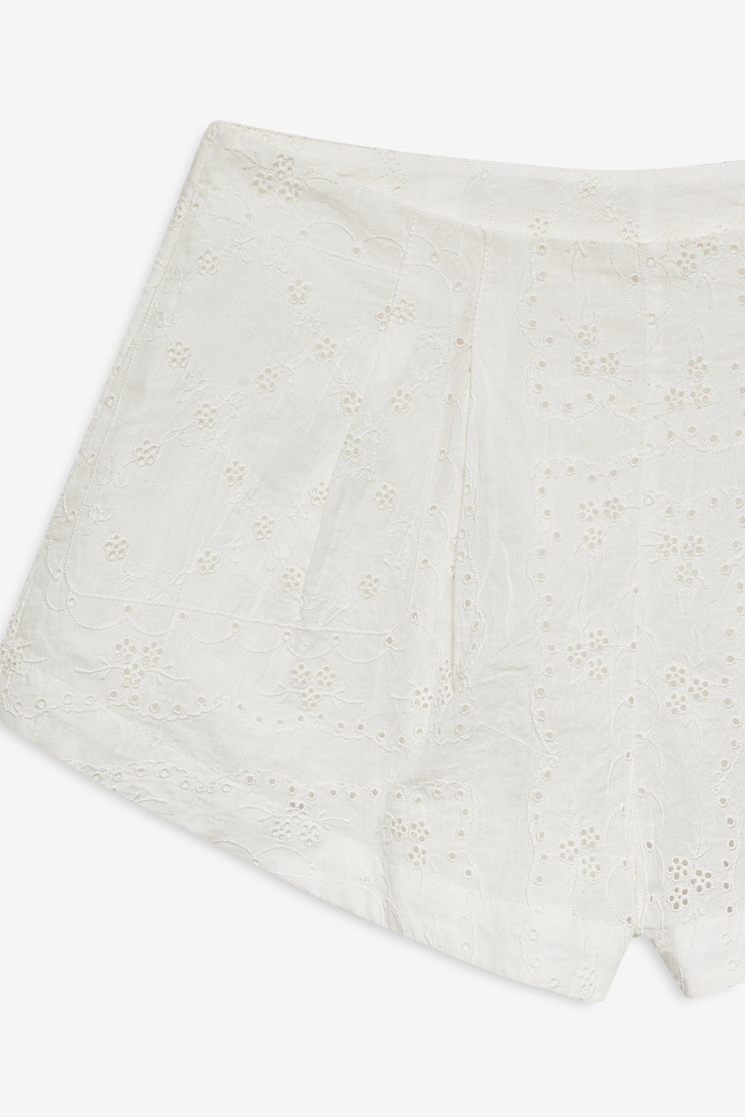 For Love and Lemons - Handkerchief Short - White