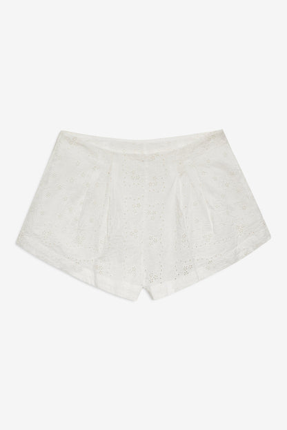 For Love and Lemons - Handkerchief Short - White