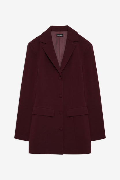 For Love and Lemons - Selena Blazer - Burgundy
