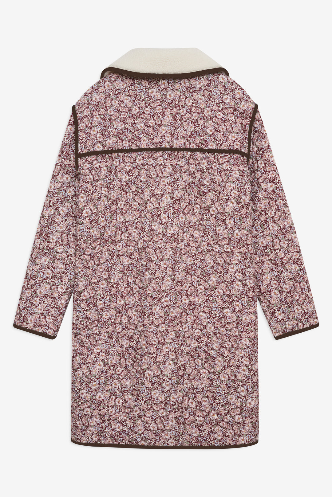 For Love and Lemons - Marlene Floral Chore Coat - Purple