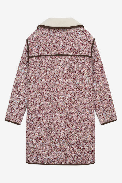 For Love and Lemons - Marlene Floral Chore Coat - Purple