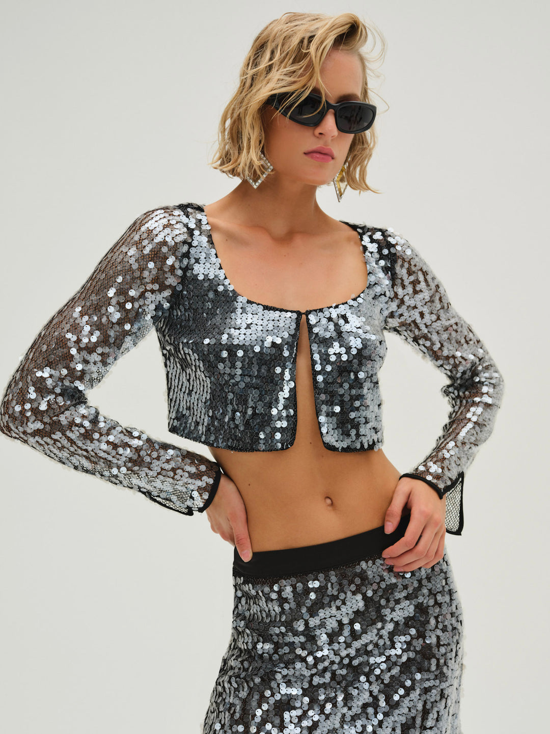 For Love and Lemons - Christelle Jacket - Black