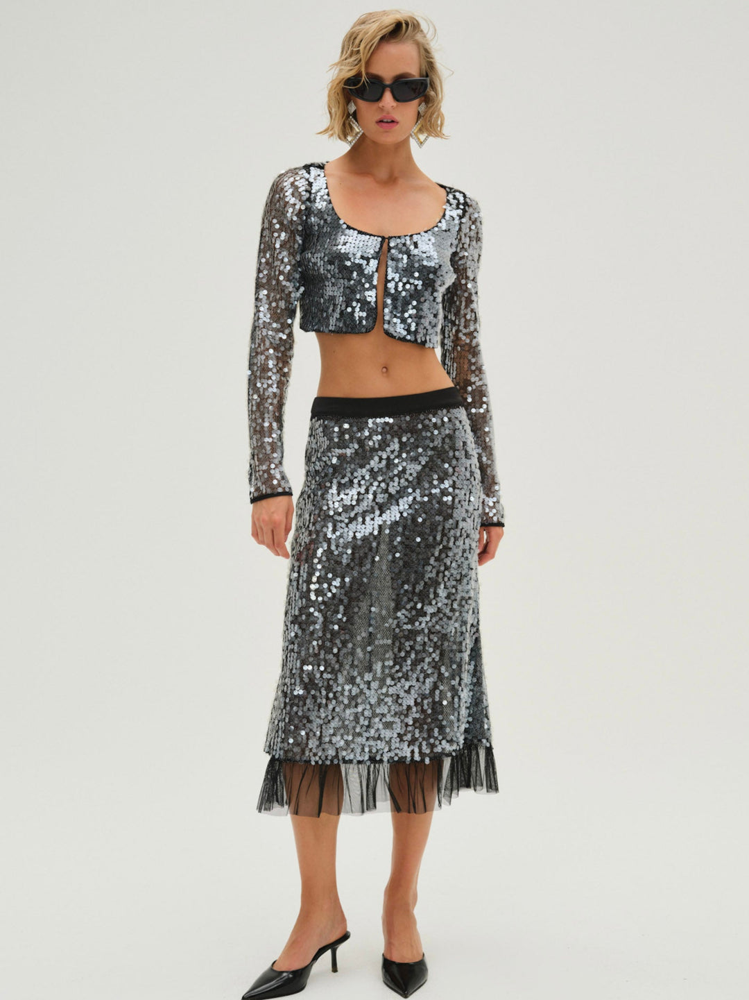 For Love and Lemons - Christelle Jacket - Black