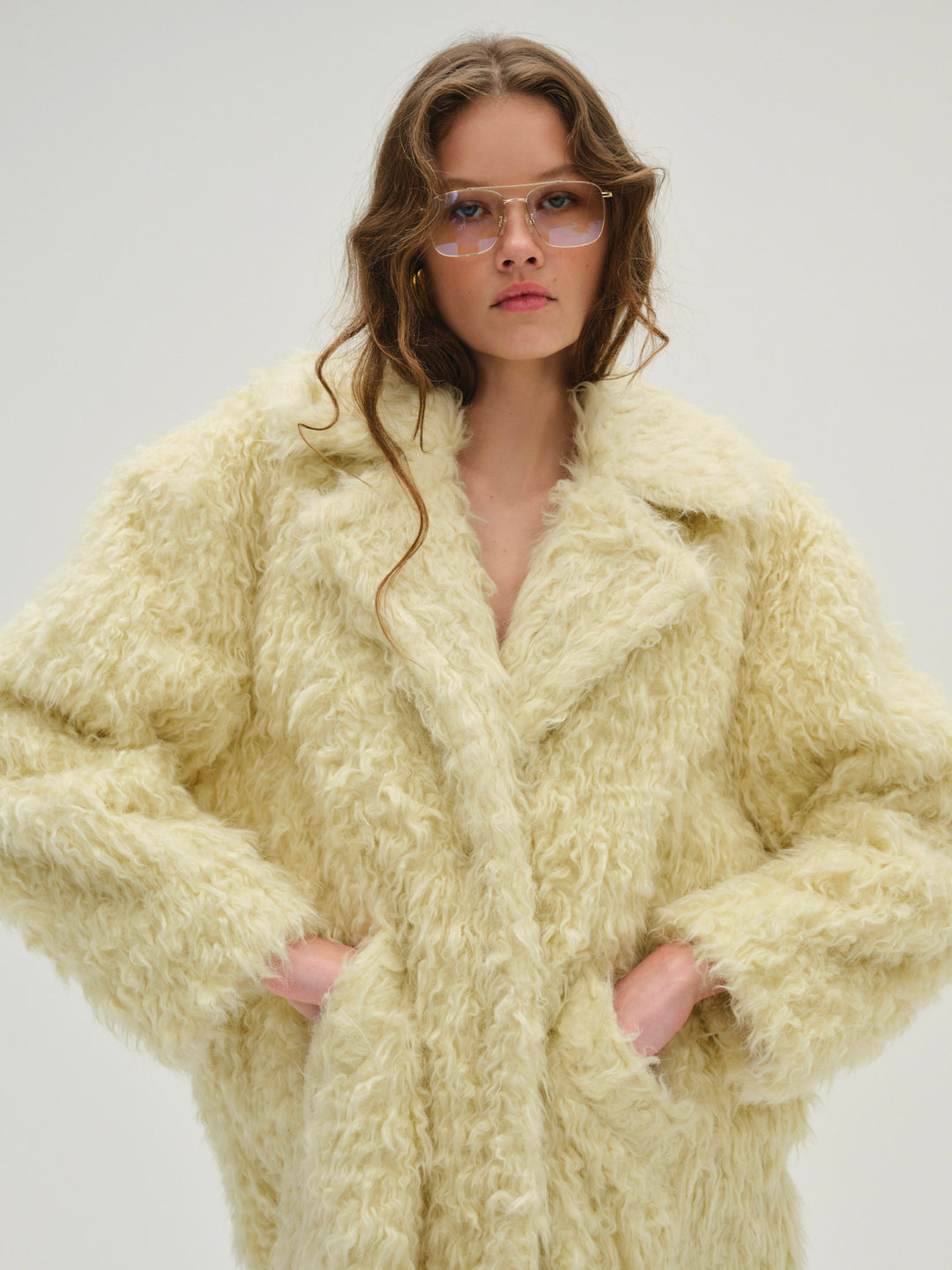 For Love and Lemons - Serenne Coat - Yellow