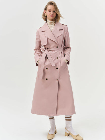 For Love and Lemons - Reese Trench Coat - Mauve