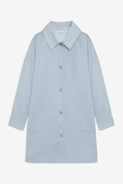 For Love and Lemons - Leslie Button-Up Jacket - Blue