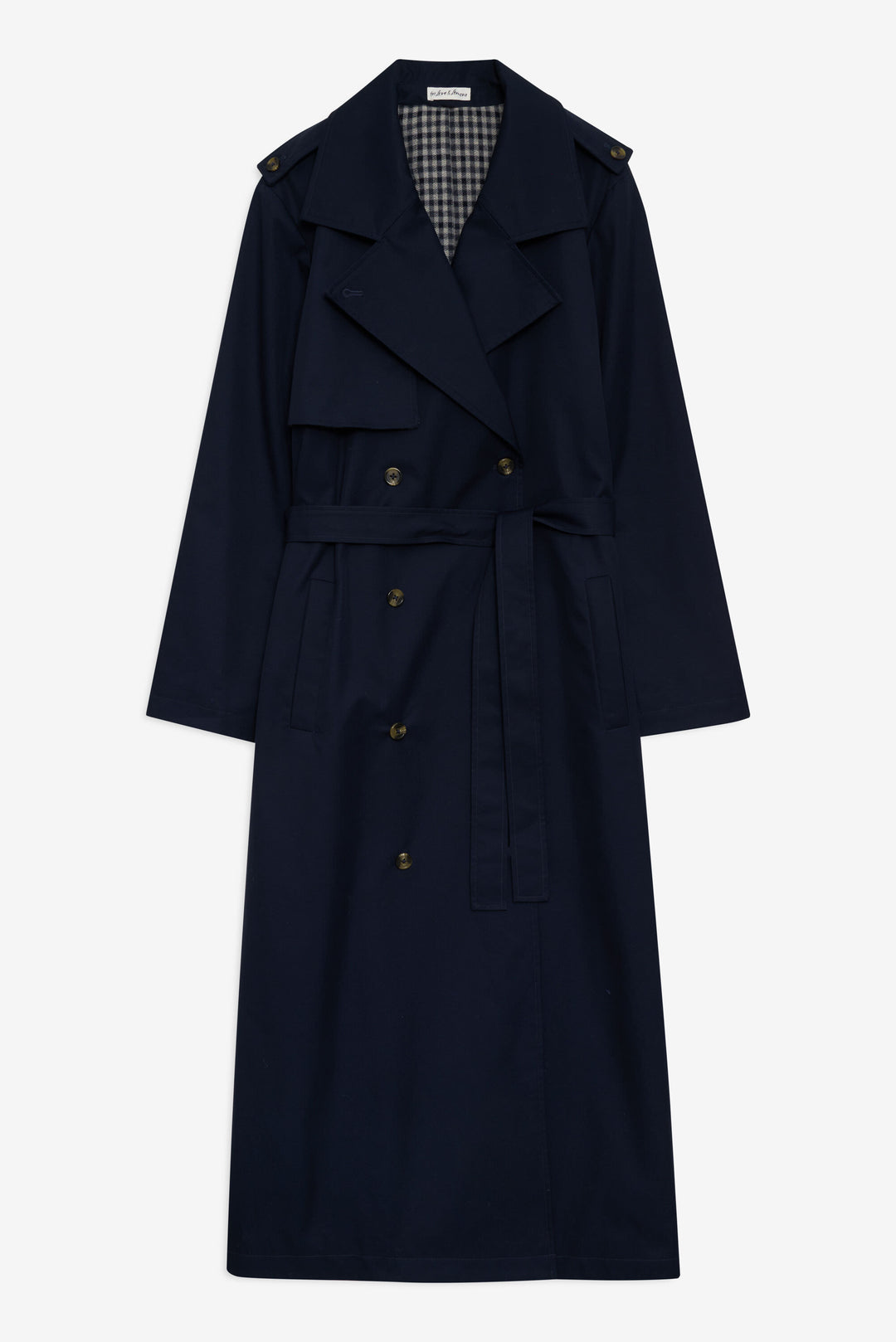 For Love and Lemons - Reese Trench Coat - Navy