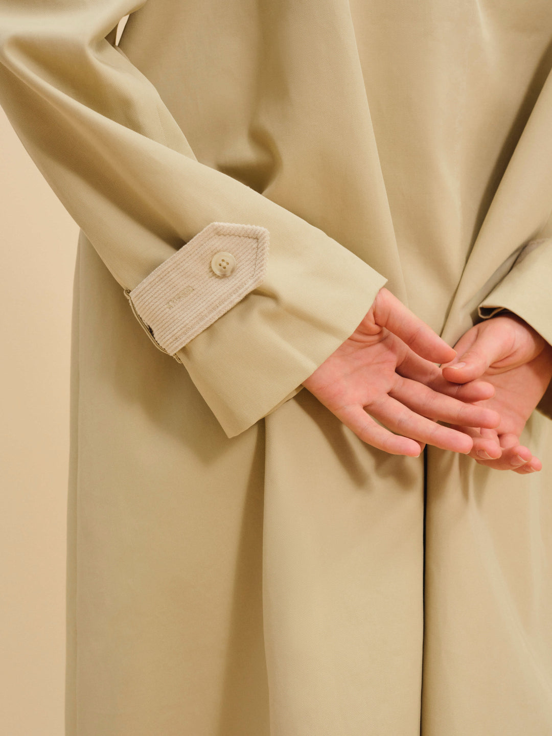 For Love and Lemons - Gabardine Trench Coat - CAMEL