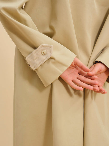 For Love and Lemons - Gabardine Trench Coat - CAMEL