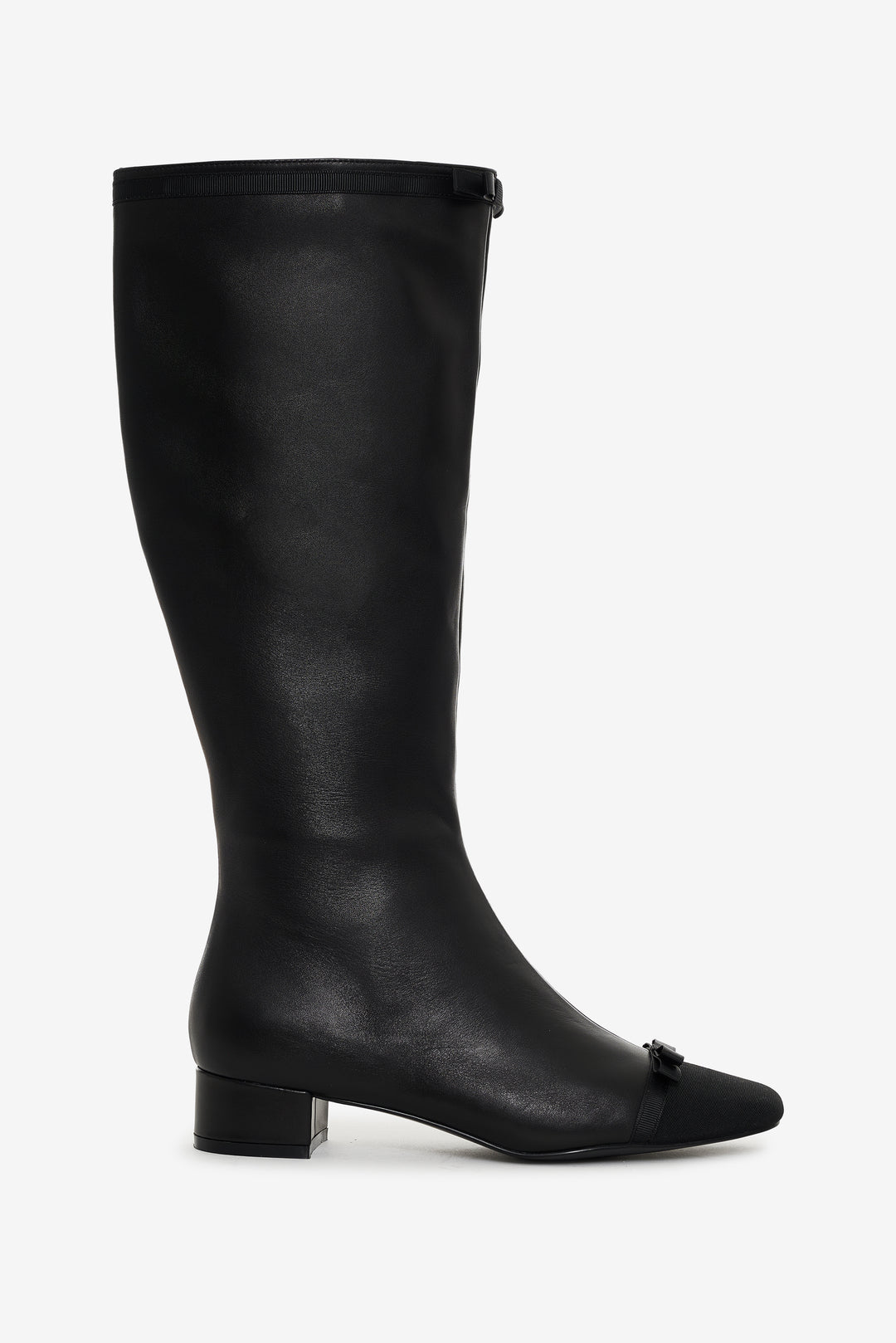 For Love and Lemons - Claudine Cap Toe Boot - Black
