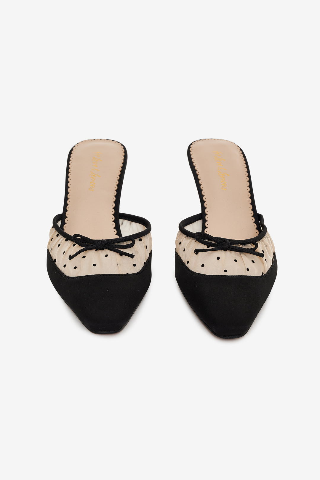 For Love and Lemons - Lili Mule Heel - Black