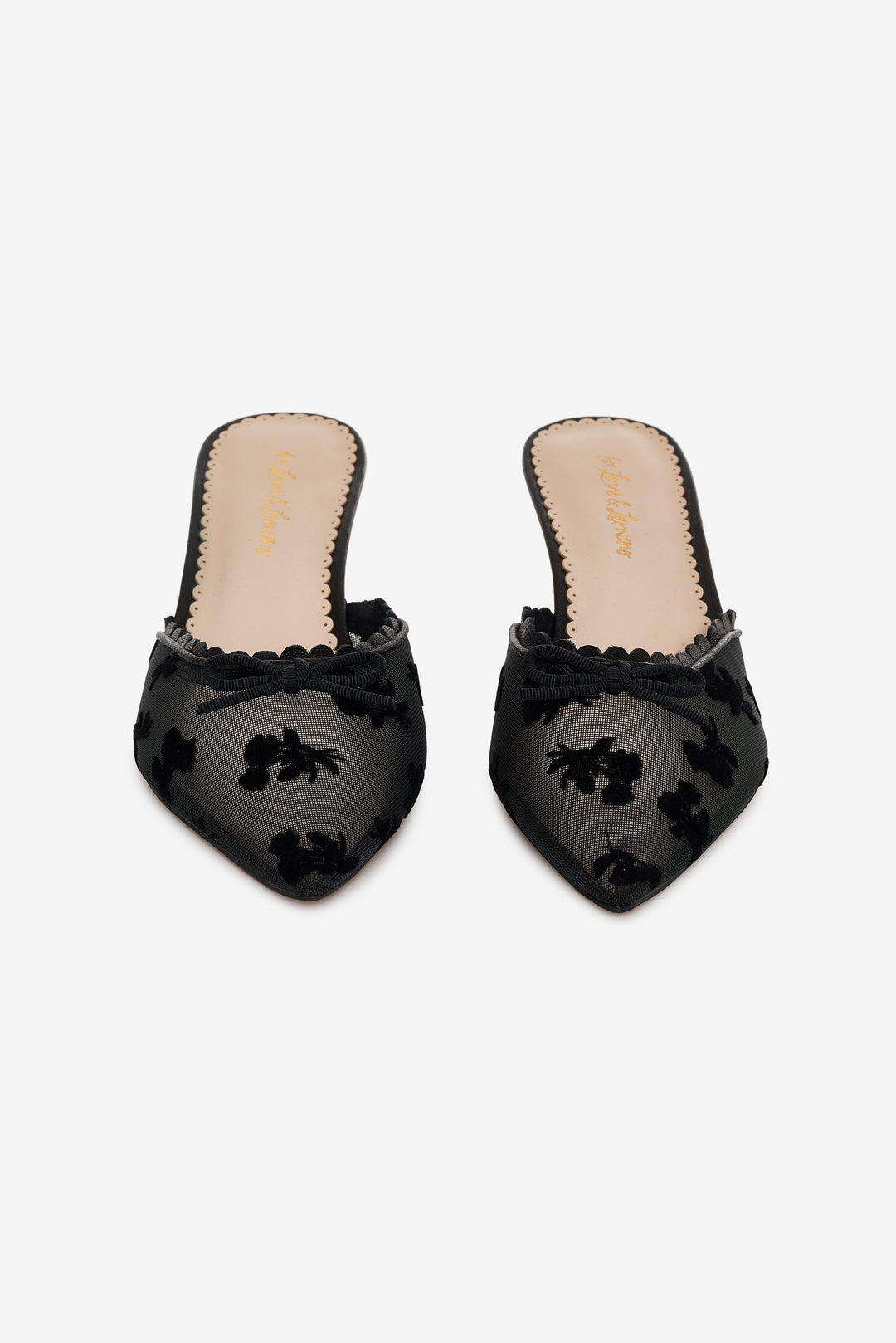 For Love and Lemons - Sylvie Mule Heel - Black