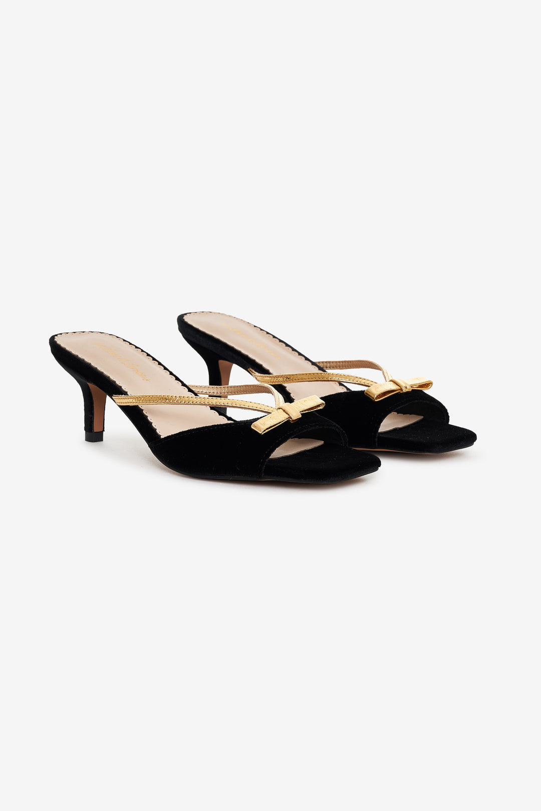 For Love and Lemons - Grace Mule Heel - Black