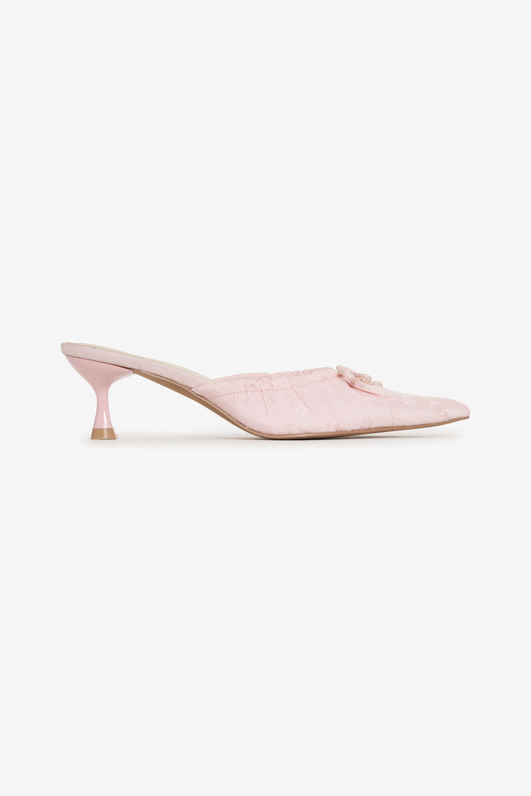 For Love and Lemons - Colette Mule Heel - Pink