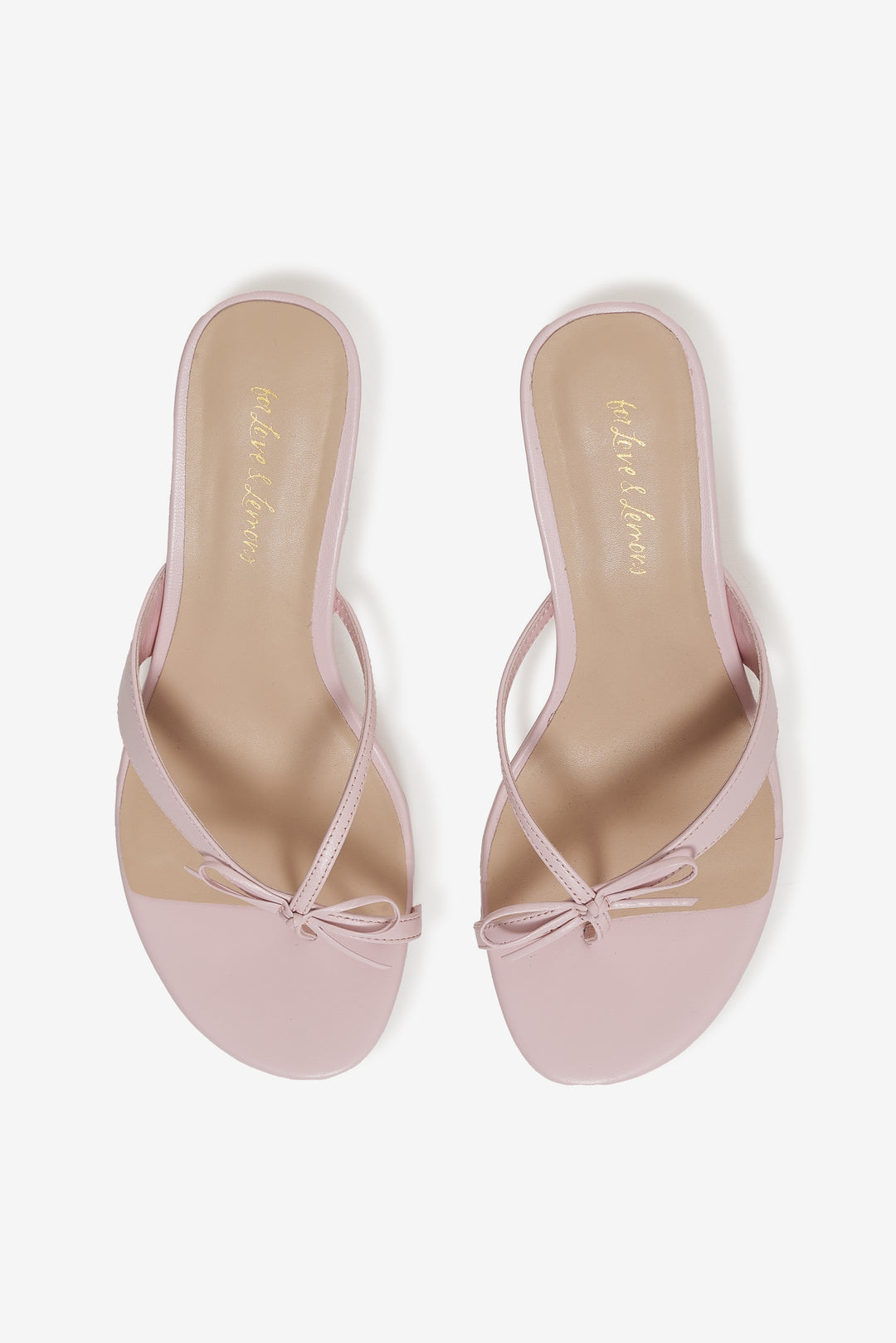 For Love and Lemons - Elea Heel - Pink