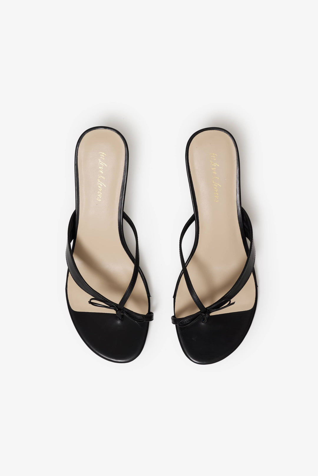 For Love and Lemons - Elea Heel - Black