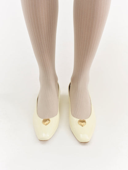For Love and Lemons - Edie Flat - Cream