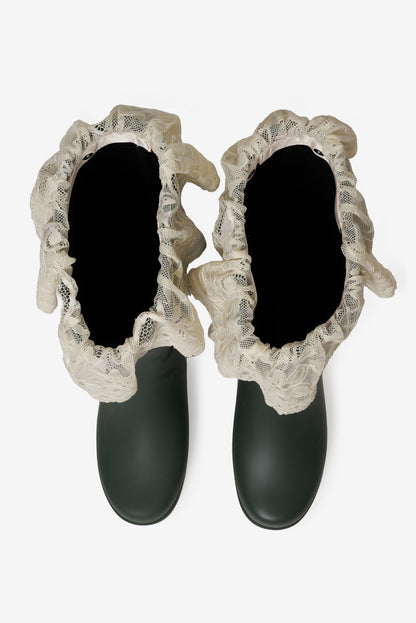 For Love and Lemons - Brigitta Rain Boot - Evergreen