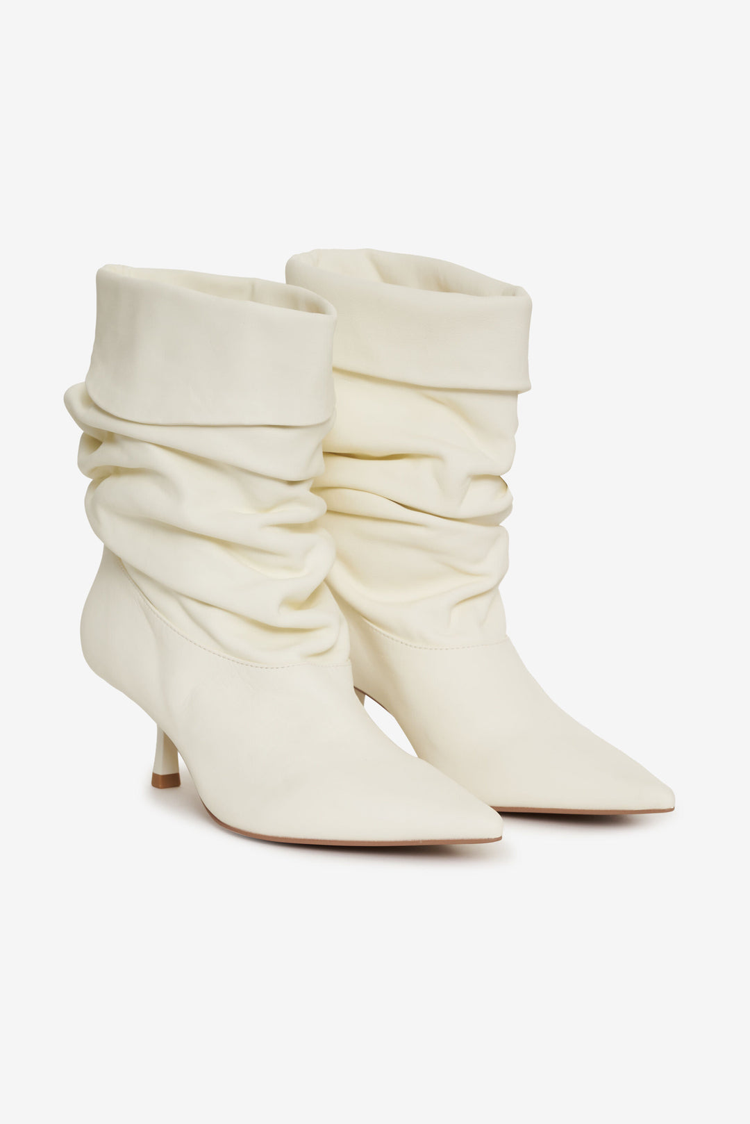 For Love and Lemons - Verbana Slouch Boot - Cream