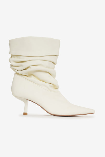 For Love and Lemons - Verbana Slouch Boot - Cream
