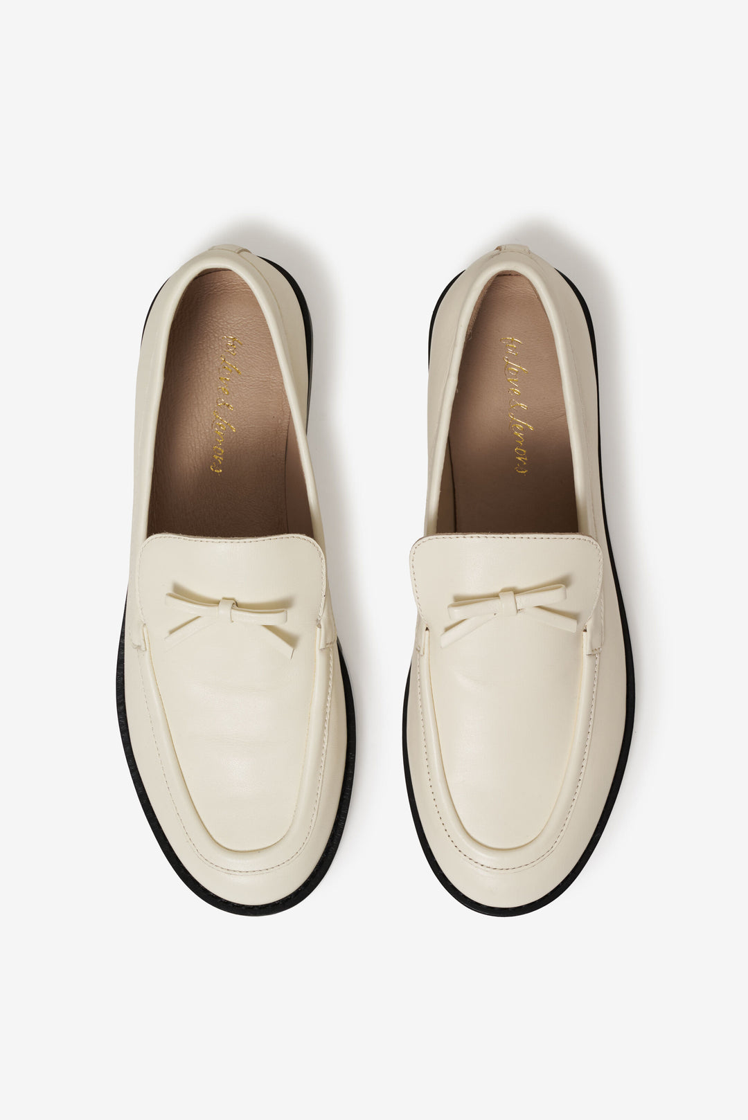For Love and Lemons - Helena Loafer - Cream