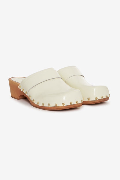 For Love and Lemons - Adahlia Clog - Cream