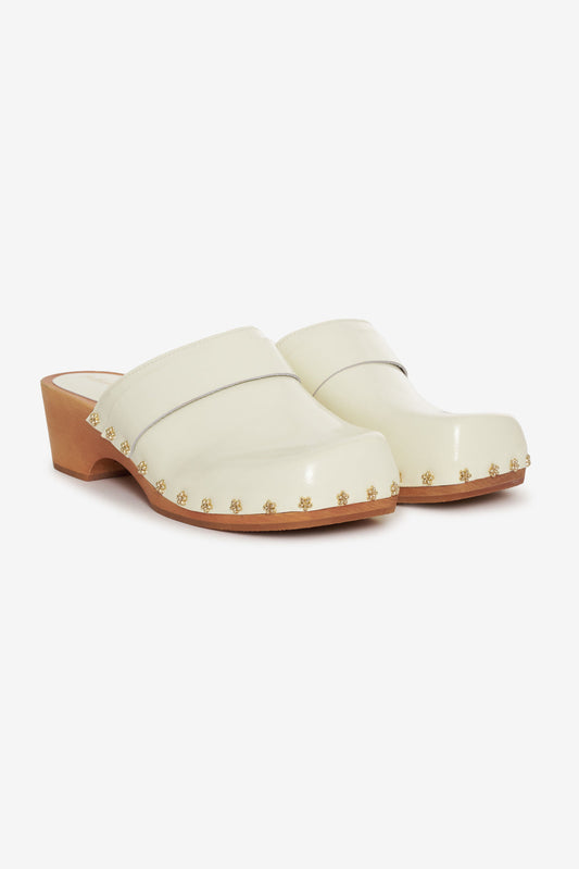 For Love and Lemons - Adahlia Clog - Cream