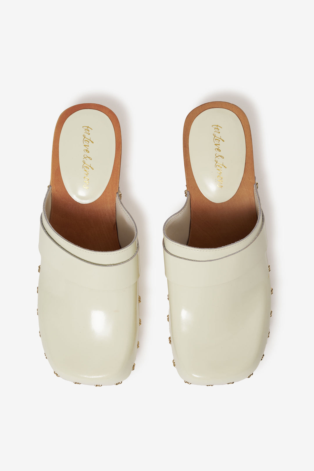 For Love and Lemons - Adahlia Clog - Cream