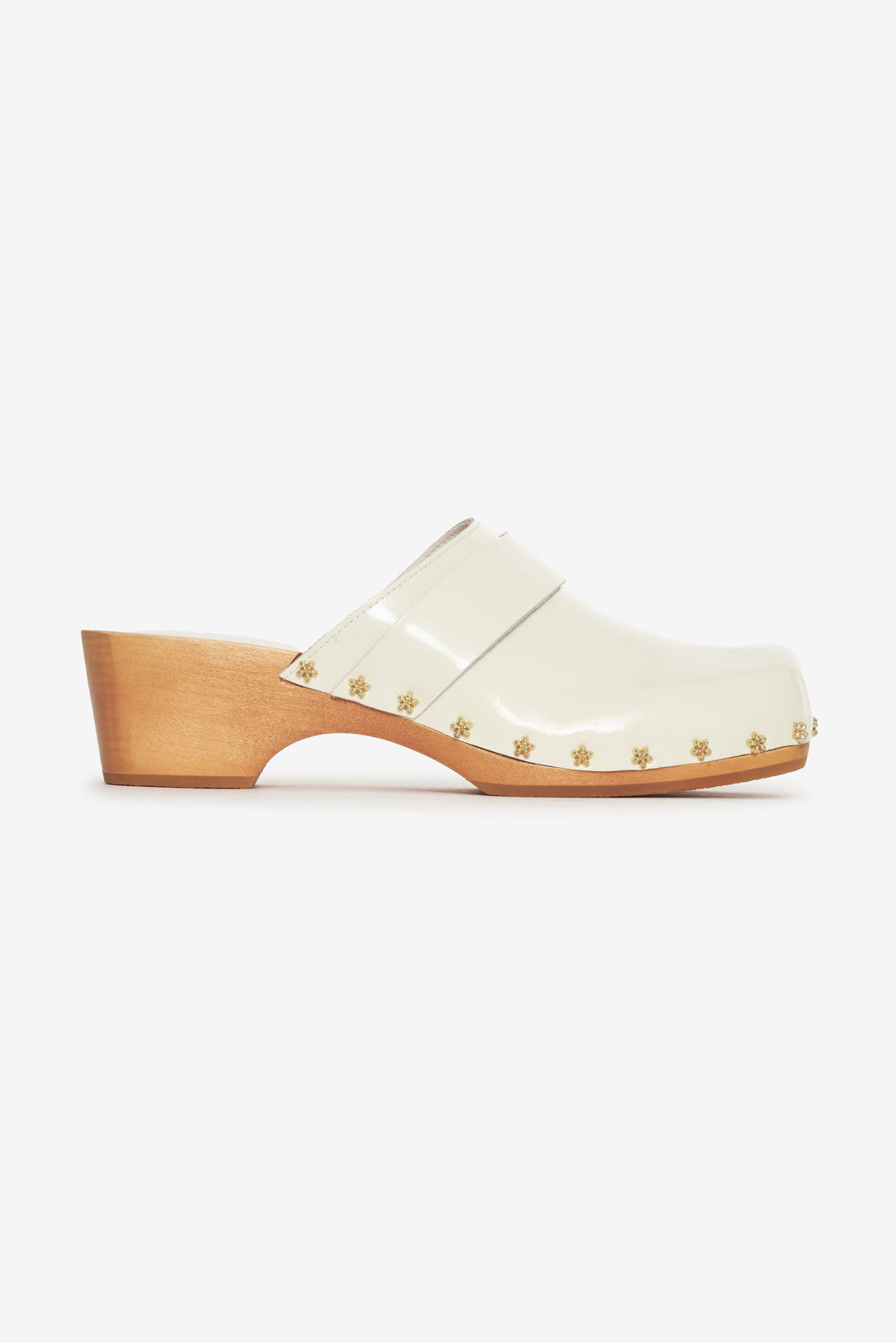 For Love and Lemons - Adahlia Clog - Cream