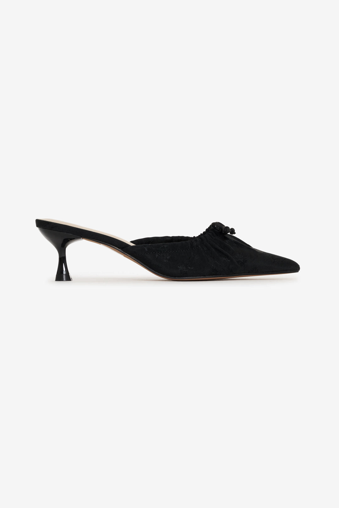 For Love and Lemons - Colette Mule Heel - Black