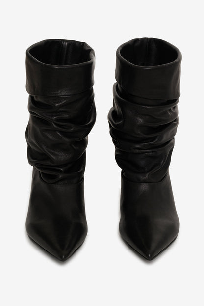 For Love and Lemons - Verbana Slouch Boot - Black
