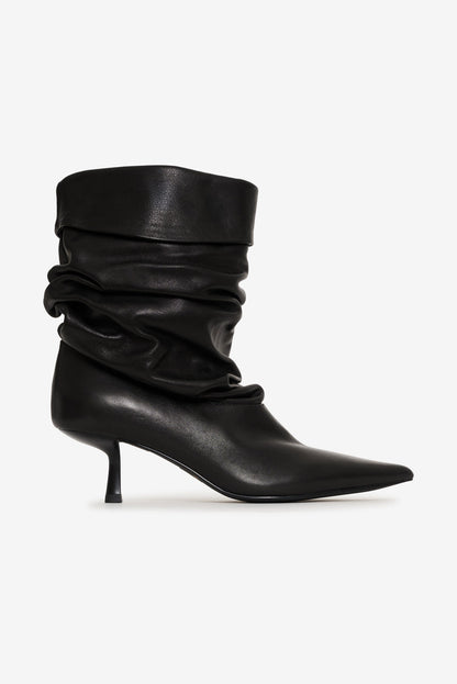 For Love and Lemons - Verbana Slouch Boot - Black