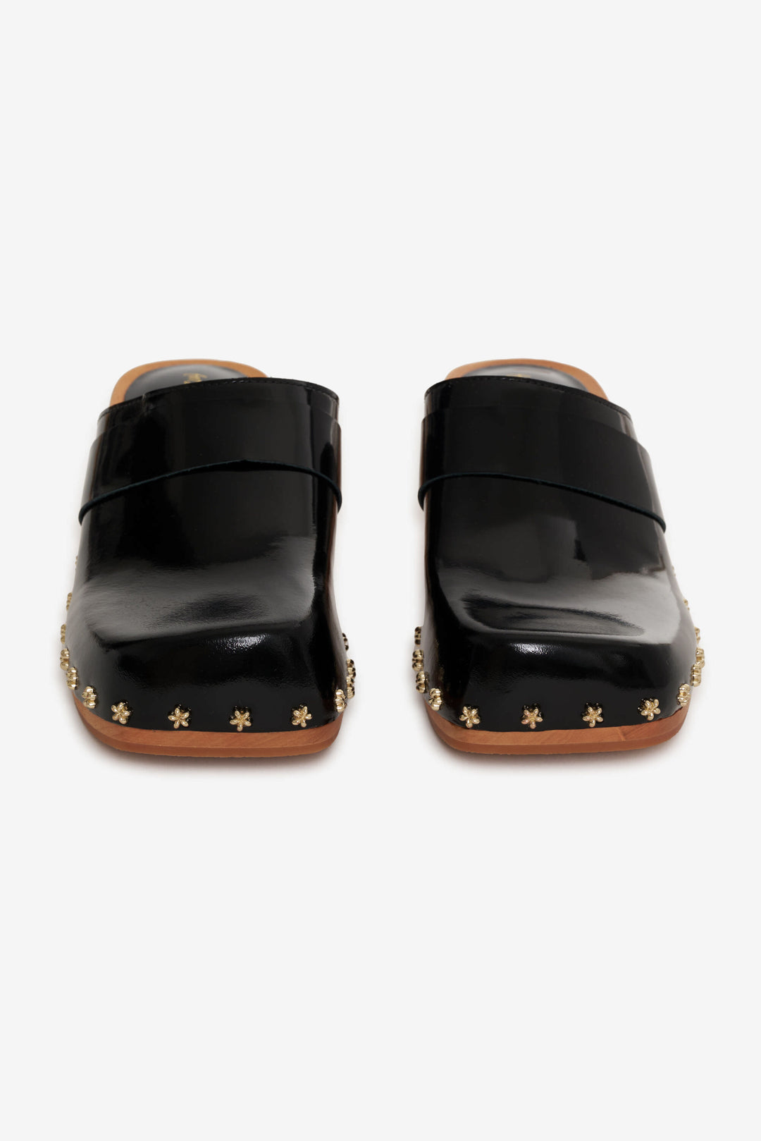 For Love and Lemons - Adahlia Clog - Black