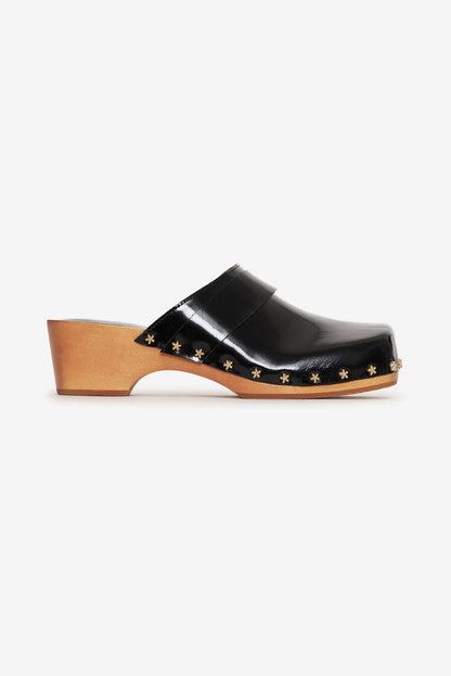 For Love and Lemons - Adahlia Clog - Black