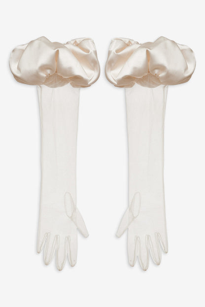 For Love and Lemons - Serena Gloves - Cream