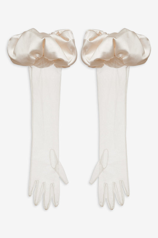 For Love and Lemons - Serena Gloves - Cream