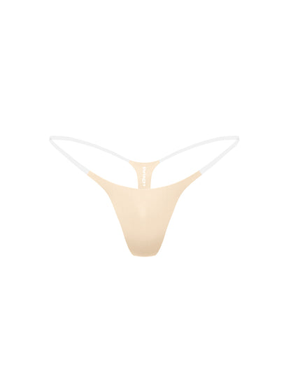 For Love and Lemons - Stringys Invisible Underwear - Buttercream Beige