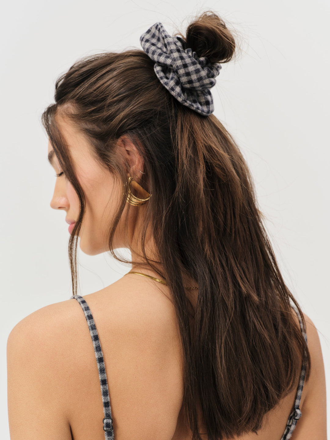 For Love and Lemons - Savannah Scrunchie - Black