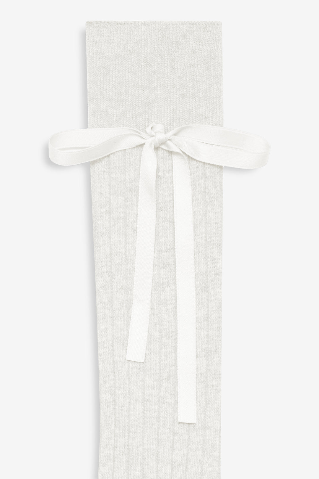 For Love and Lemons - Knee-High Bow Socks - Cream