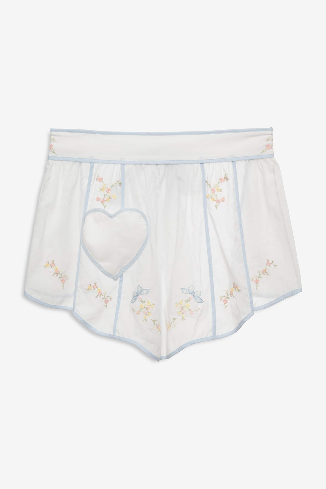 For Love and Lemons - Baby Bows Apron - White