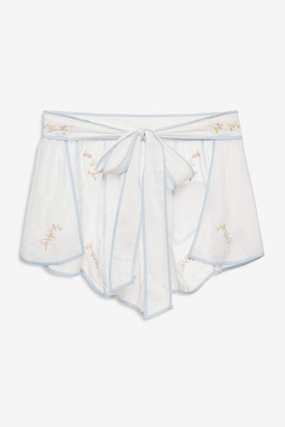 For Love and Lemons - Baby Bows Apron - White