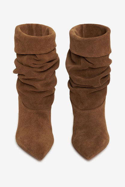 For Love and Lemons - Verbana Slouch Boot - Brown