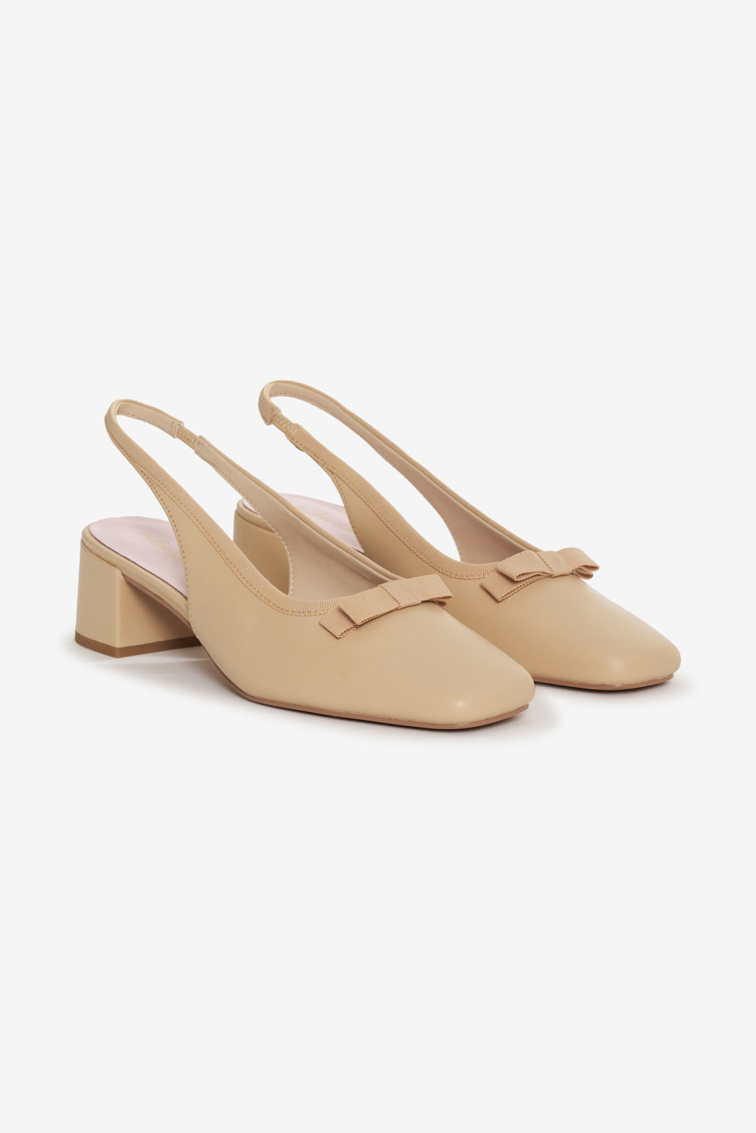 For Love and Lemons - Josie Mule Heel - Nude