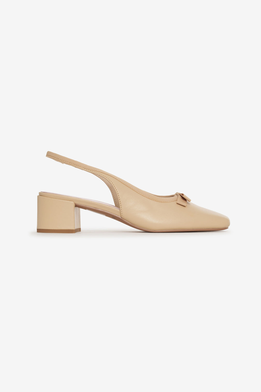 For Love and Lemons - Josie Mule Heel - Nude