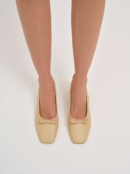 For Love and Lemons - Josie Mule Heel - Nude
