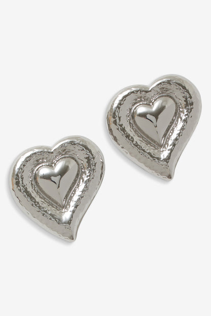 For Love and Lemons - Prague Earrings - Silver