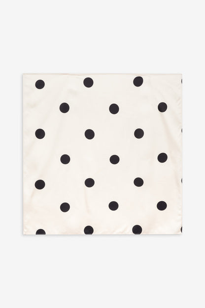 For Love and Lemons - Dorothy Dot Headscarf - Cream