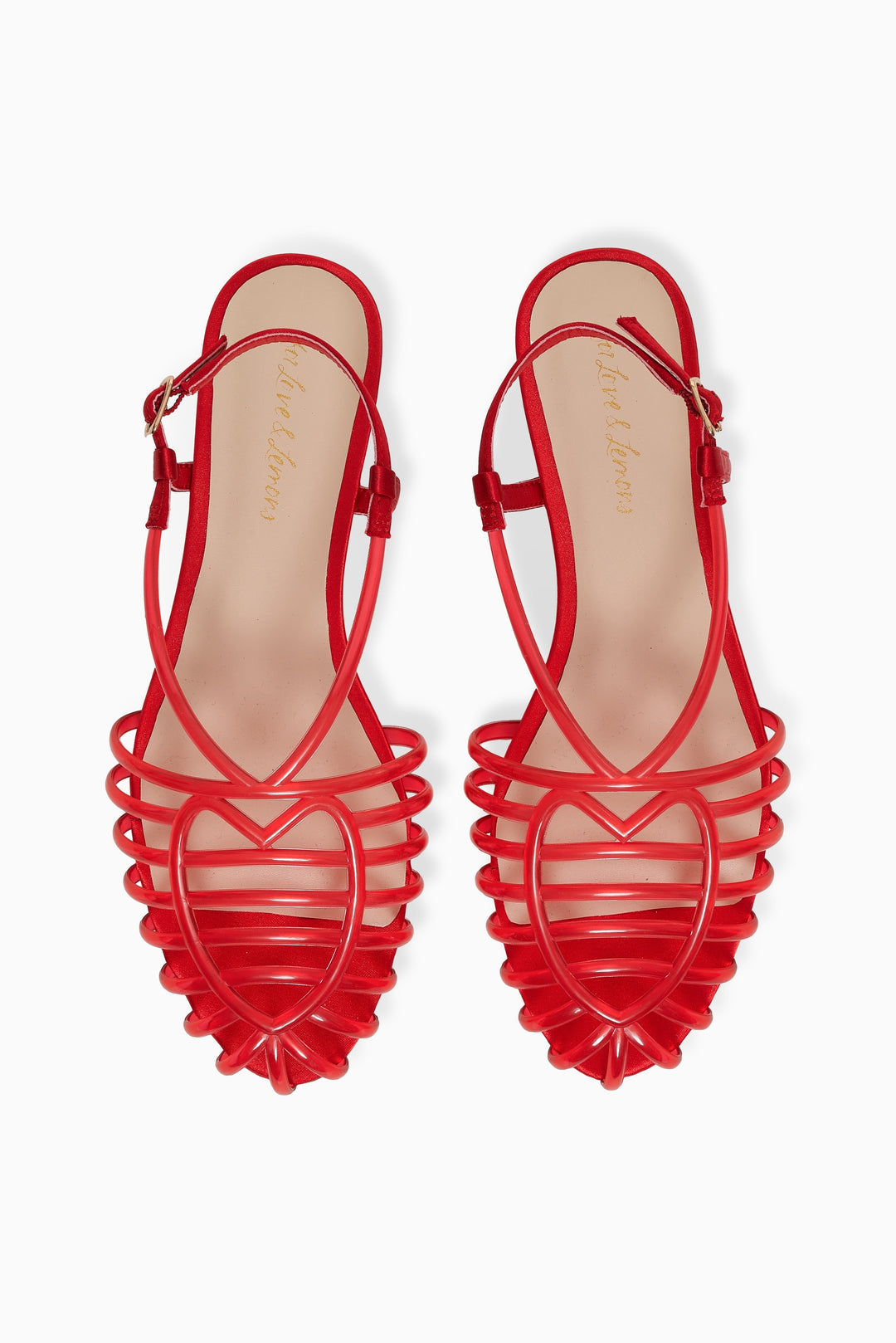 For Love and Lemons - Penny Flat - Red